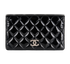 Chanel CC Long Bi-Fold Wallet, front view